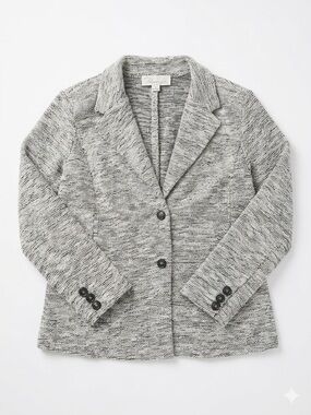 Vintage Havana Black and White Knit Jacket